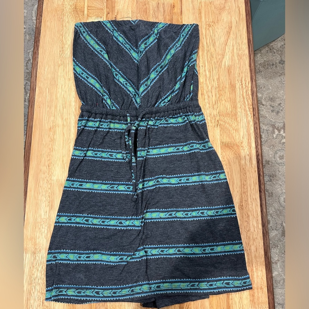 Strapless summer dress